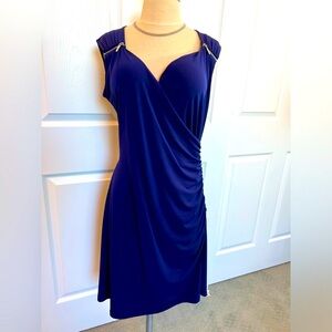 🔥Michael Kors🔥 Gorgeous blue dress with zipper accents